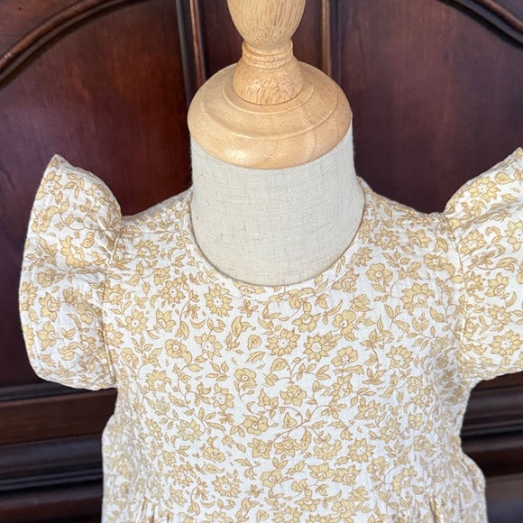 QUINCY MAE Cream Floral Dress - Picture 4 of 9